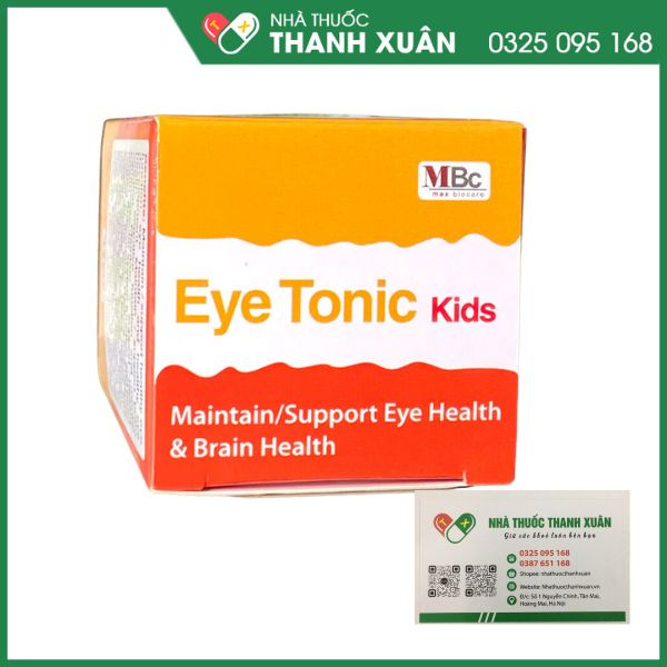 Eye Tonic Kids hỗ trợ cải thiện thị lực